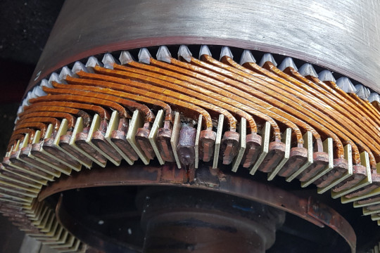 Ремонт синхронных и фазных роторов